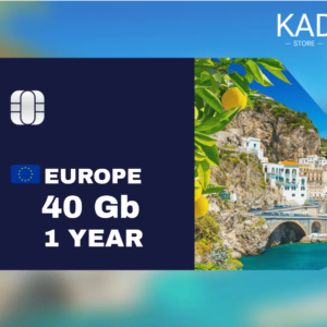 KAD ESIM EU 1 YEAR 40 GB
