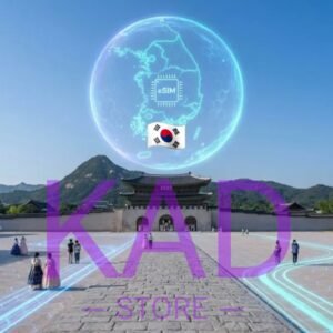 KAD ESIM SOUTH KOREA 15 GB