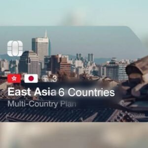 KAD ESIM ASIA PLUS 60 Gb