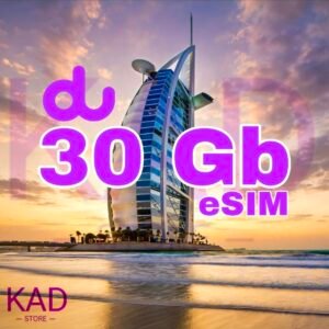 KAD ESIM UAE DU 30 GB