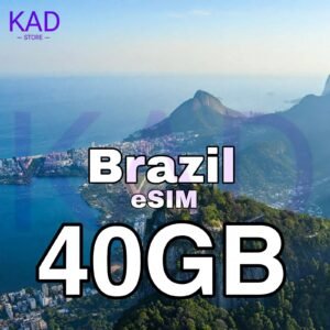 KAD ESIM 40 GB BRAZIL 30 DAYS