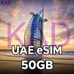 KAD ESIM UAE 50 GB 30 DAYS
